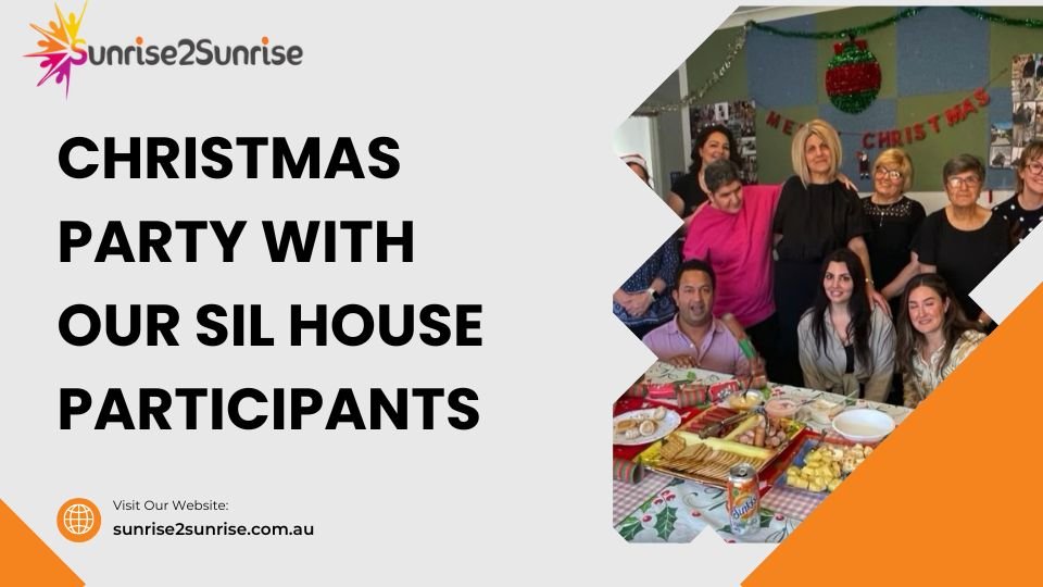 Christmas Party With Our SIL House Participants