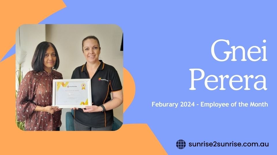 Gnei Perera - Employee of the Month
