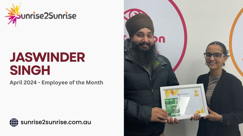 Jaswinder Singh - Employee of the Month