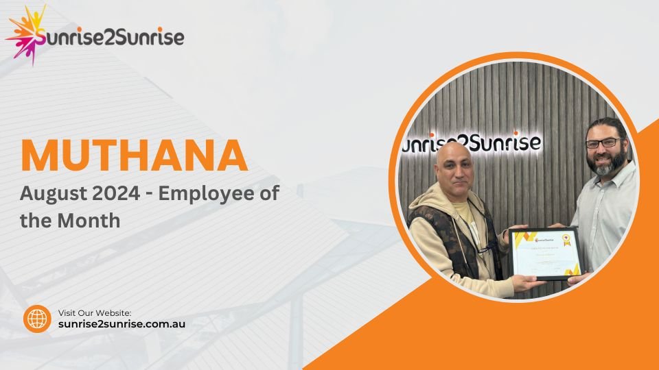 Employee of the Month – Muthana