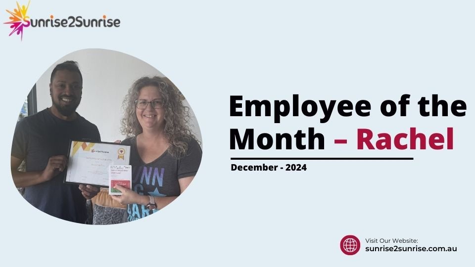 Employee of the Month – Rachel