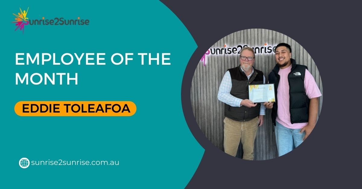 Employee of the Month – Eddie Toleafoa
